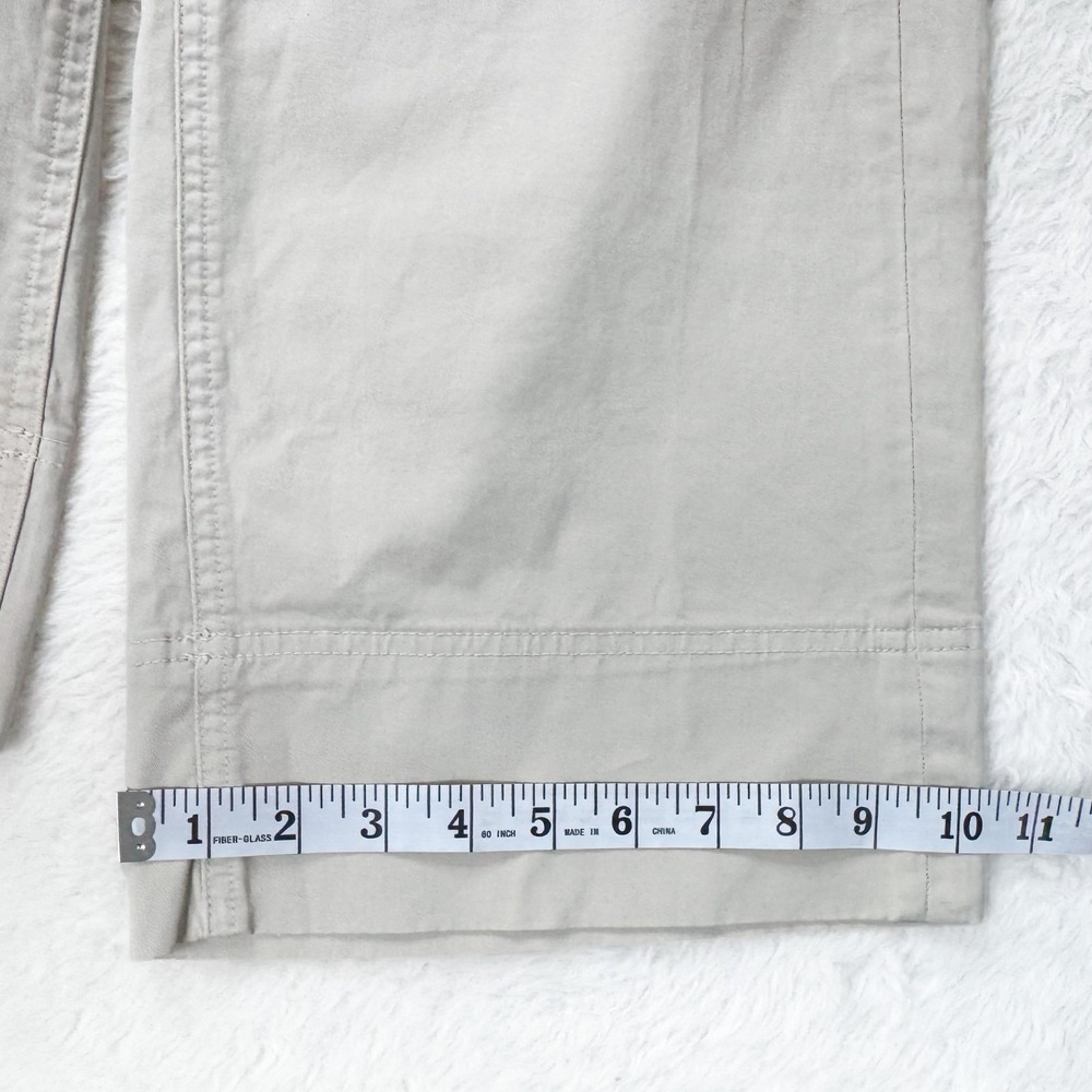 Everlane Lightweight Wide Leg Crop Chino Pants Size 2 Sand Khaki NWT - Picture 10 of 10